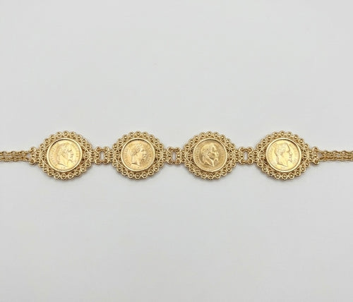 Bracelet Alyor – bijou traditionnel algérien Lebsili