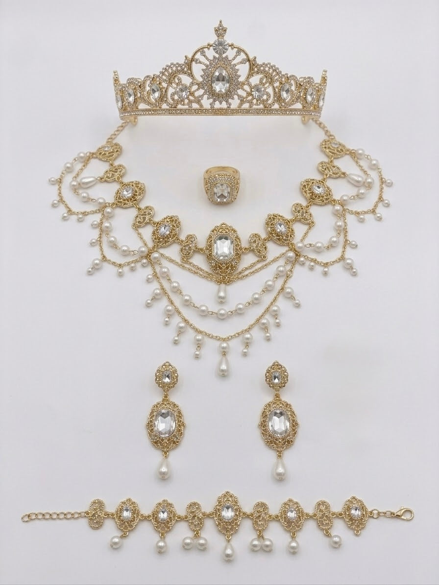 Parure Victory – bijou traditionnel algérien Lebsili