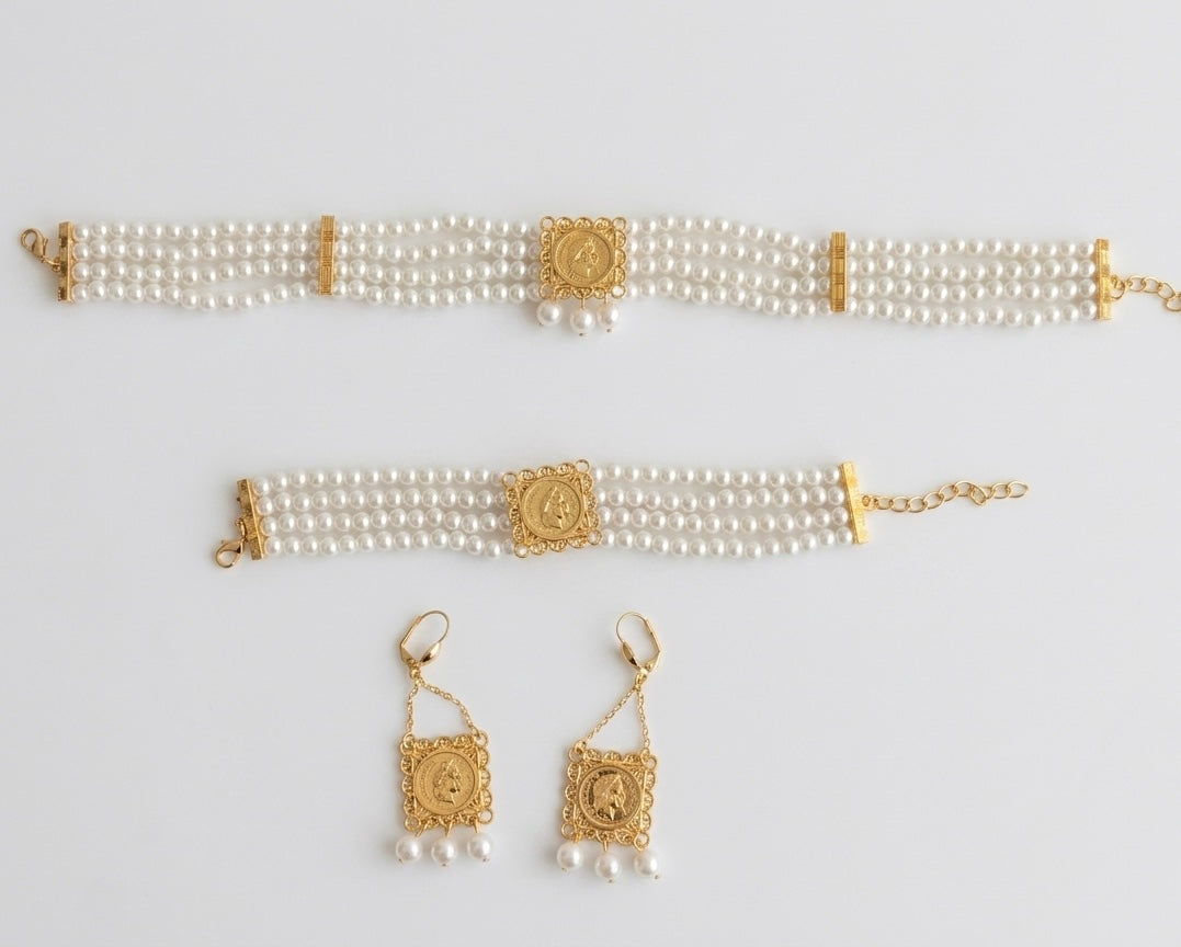 Parure Aloyna – bijou traditionnel algérien Lebsili