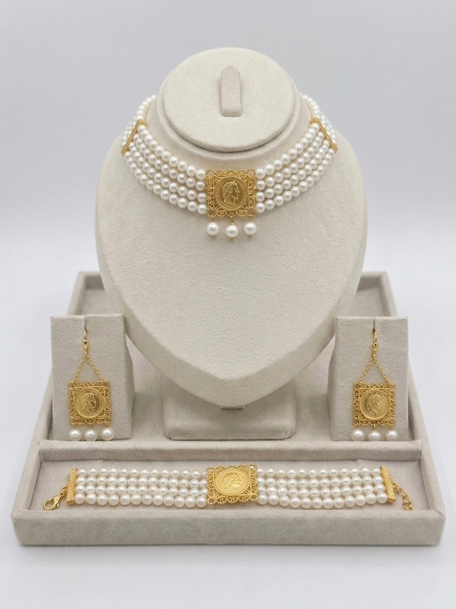 Parure Aloyna – bijou traditionnel algérien Lebsili
