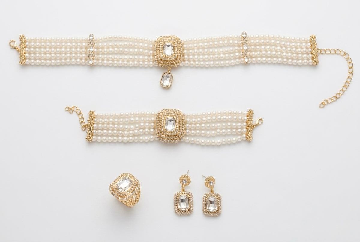 Parure Elyna – bijou traditionnel algérien Lebsili