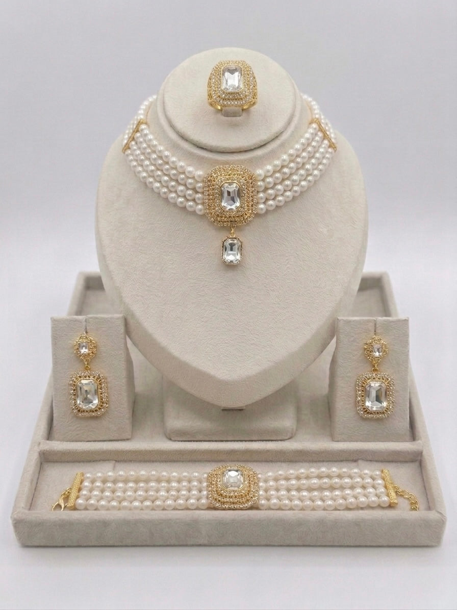Parure Elyna – bijou traditionnel algérien Lebsili