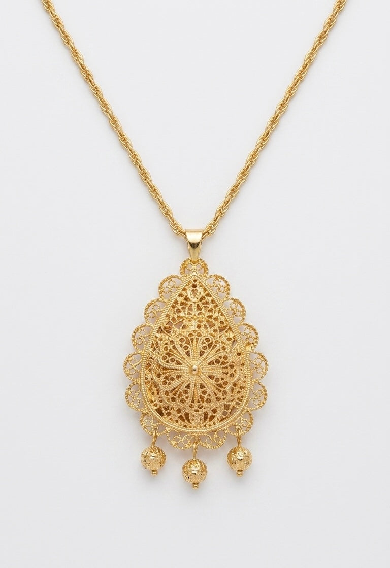 Collier Nej – bijou traditionnel algérien Lebsili