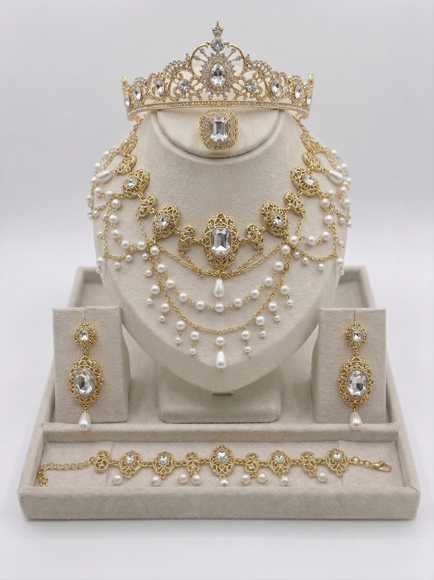 Parure Victory – bijou traditionnel algérien Lebsili