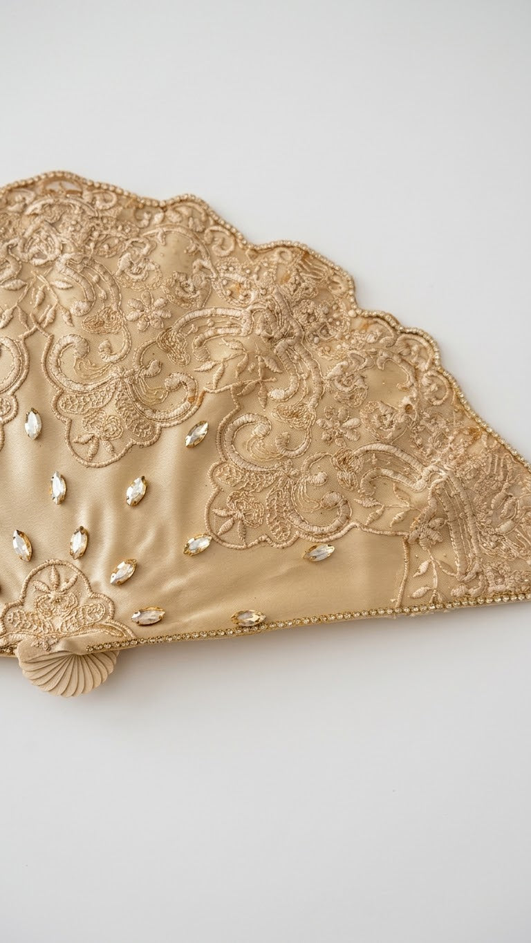 Éventail Royal – bijou traditionnel algérien Lebsili