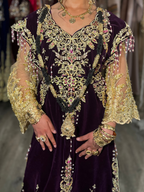 Manches dentelle perlée