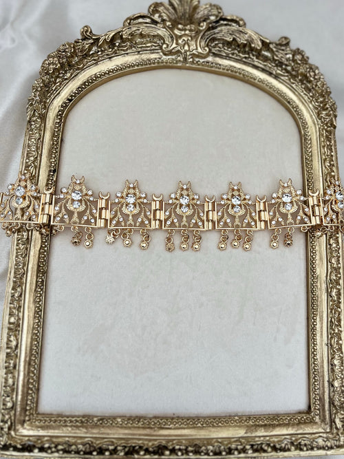 Bijou de tête Kiva – bijou traditionnel algérien Lebsili