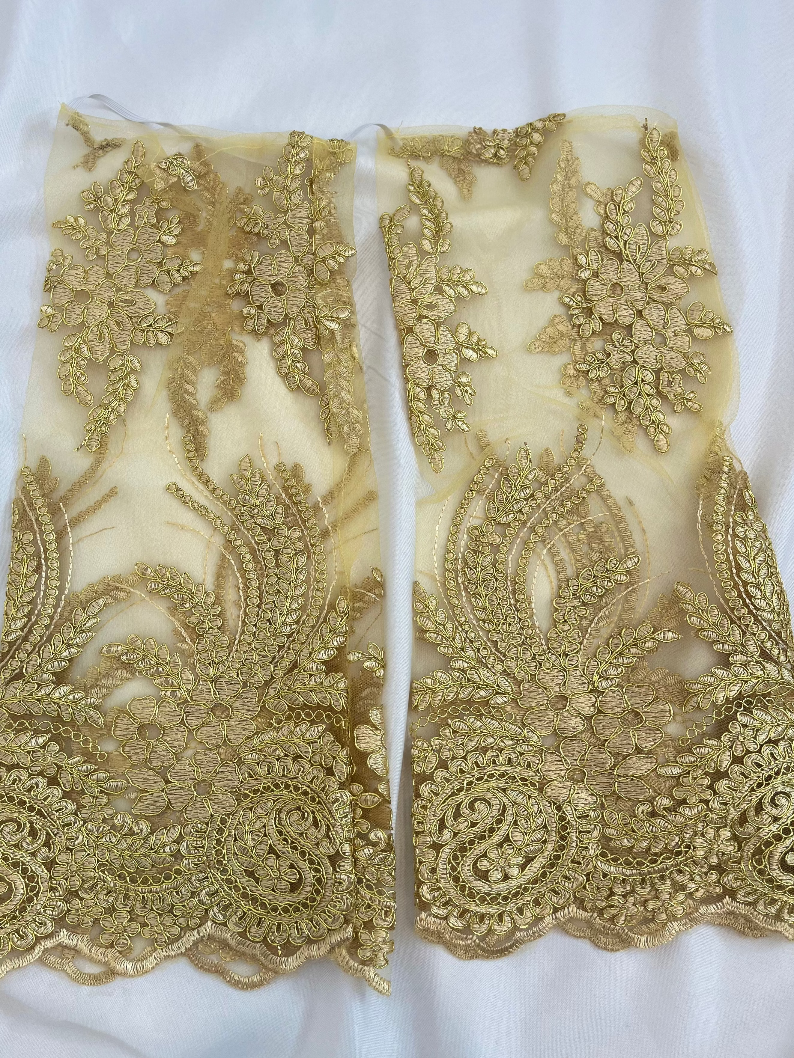 Manches dentelle simple