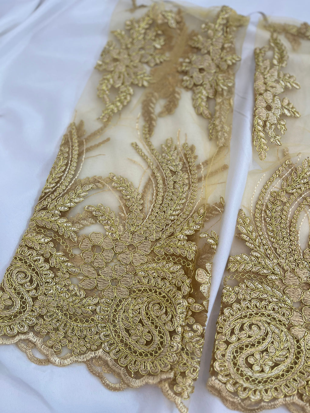 Manches dentelle simple