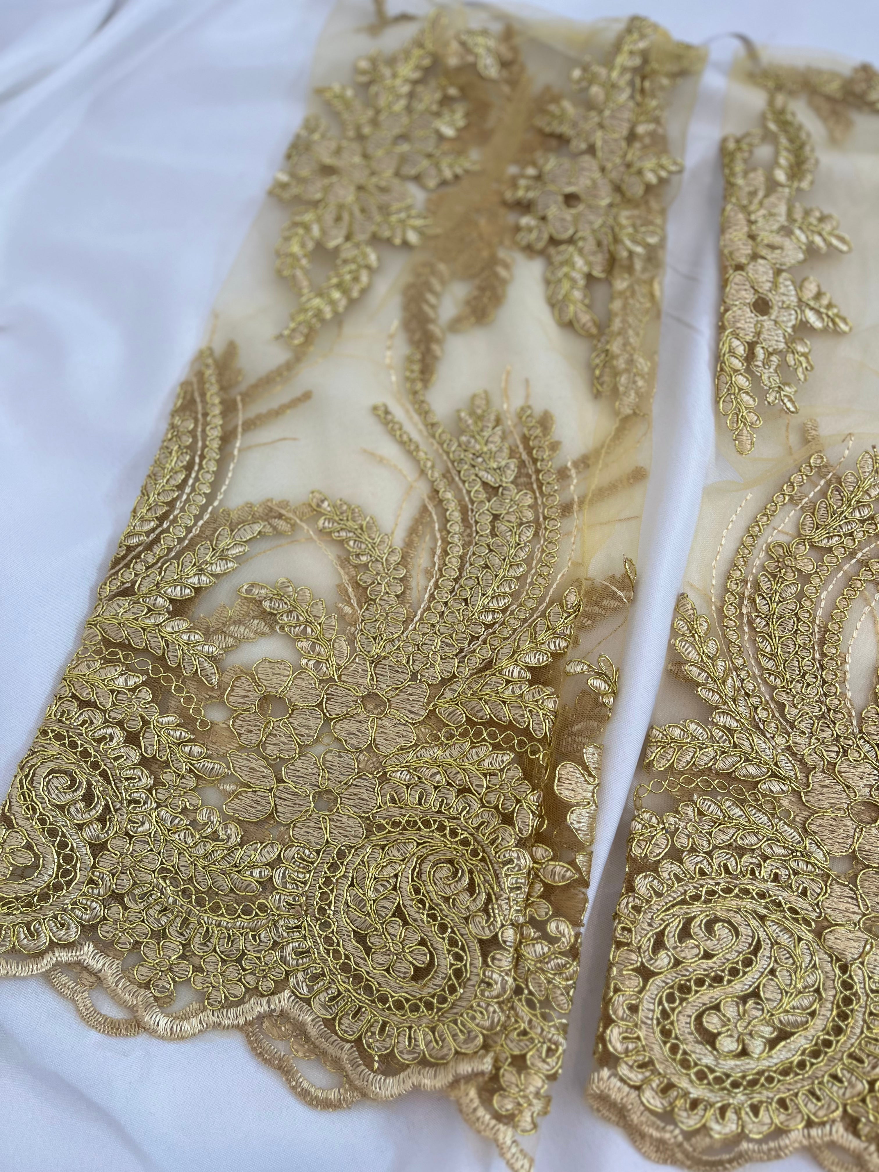 Manches dentelle simple