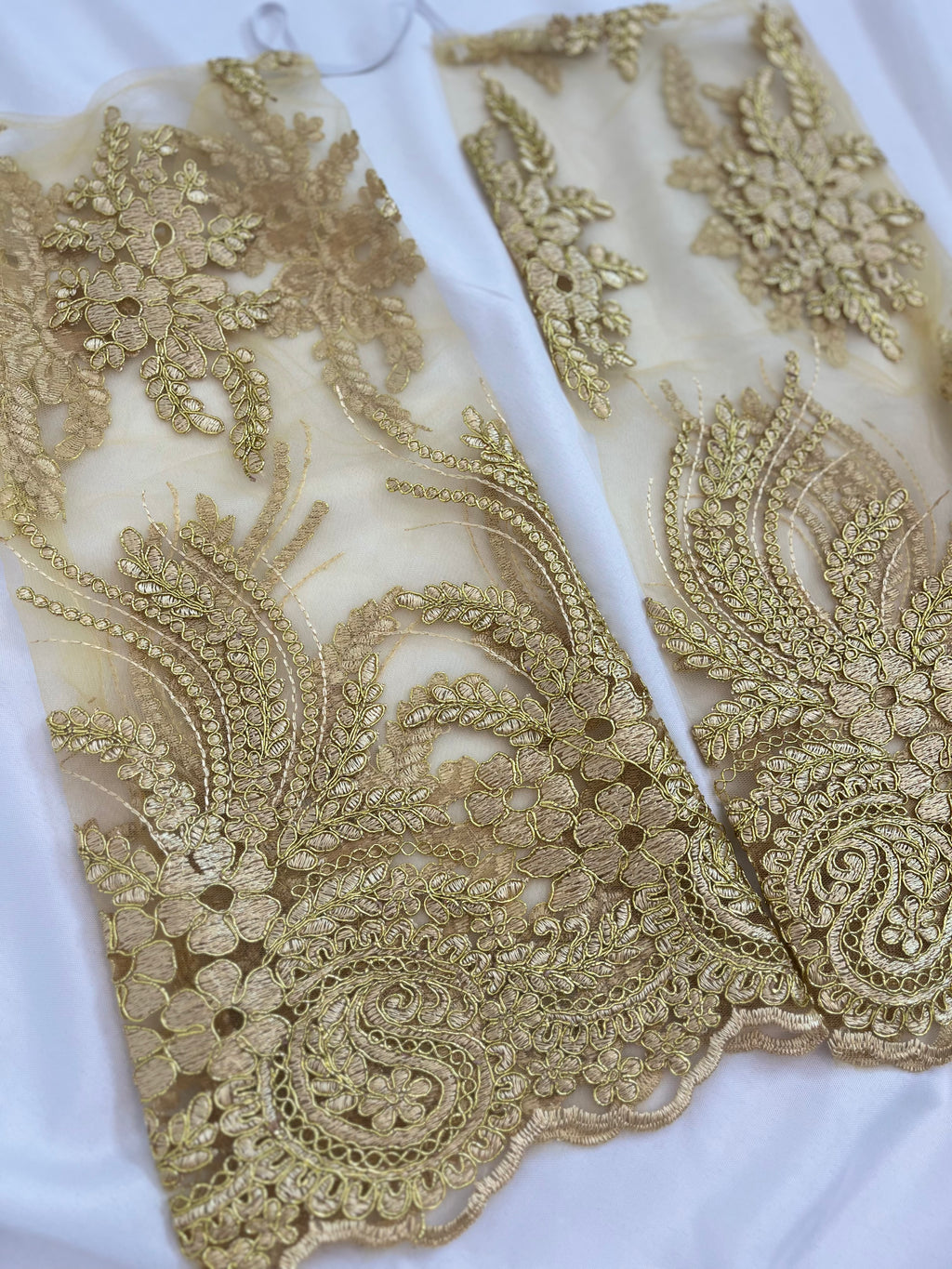 Manches dentelle simple