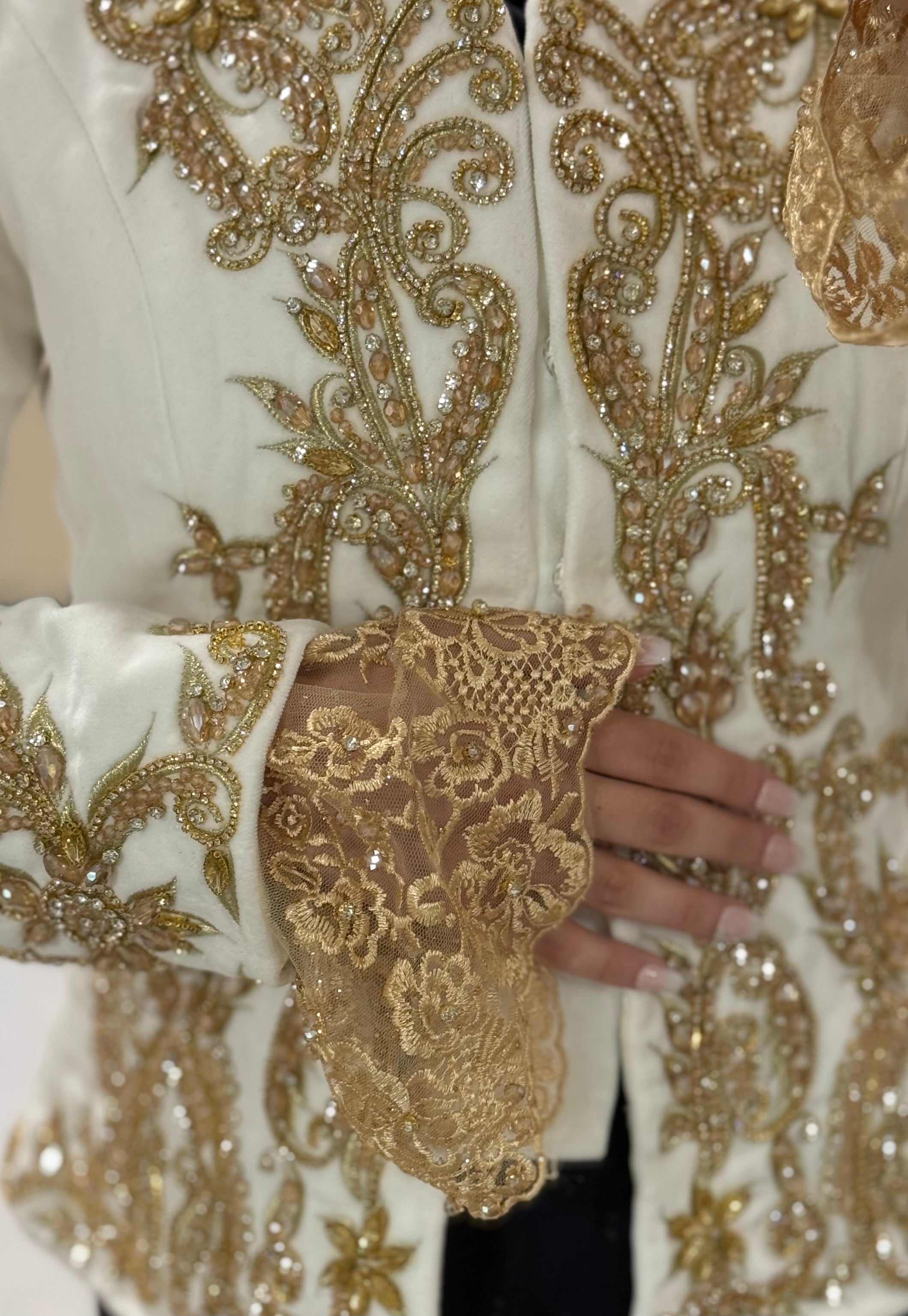 Manchettes Karakou - Perlées