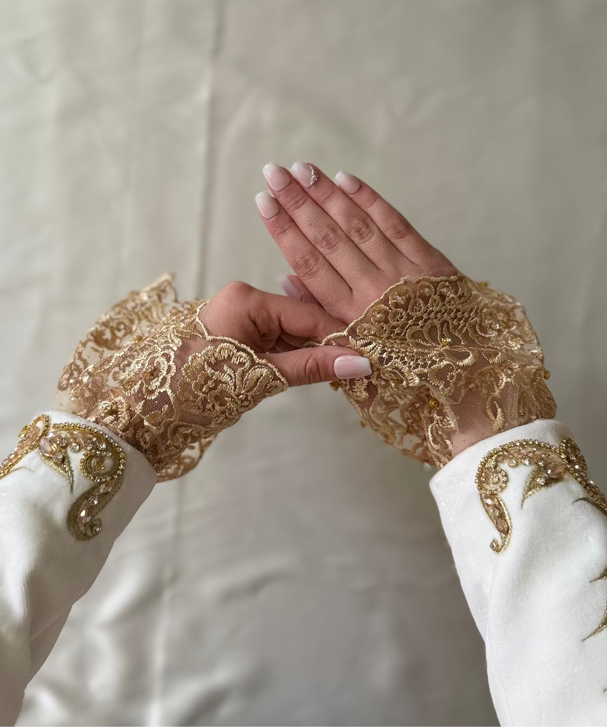 Manchettes Karakou - Perlées
