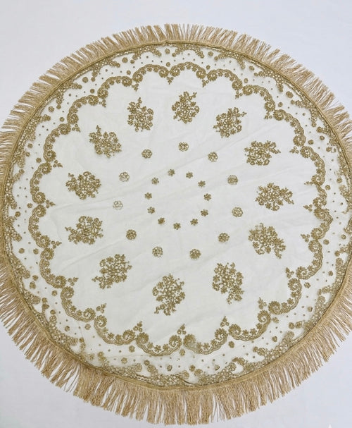 Voile de mariée pailleté
